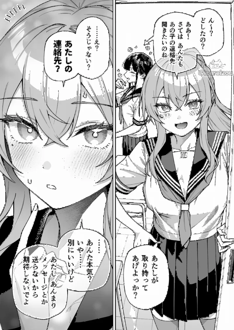 I'm curious about the girl who's always hanging out next to the popular girl.