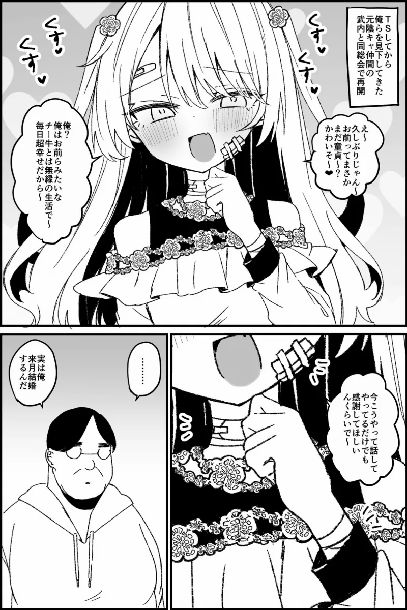 TS shite kara Orera o Mikudashite Kita Moto Inkya Nakama to Dousoukai de Saikai