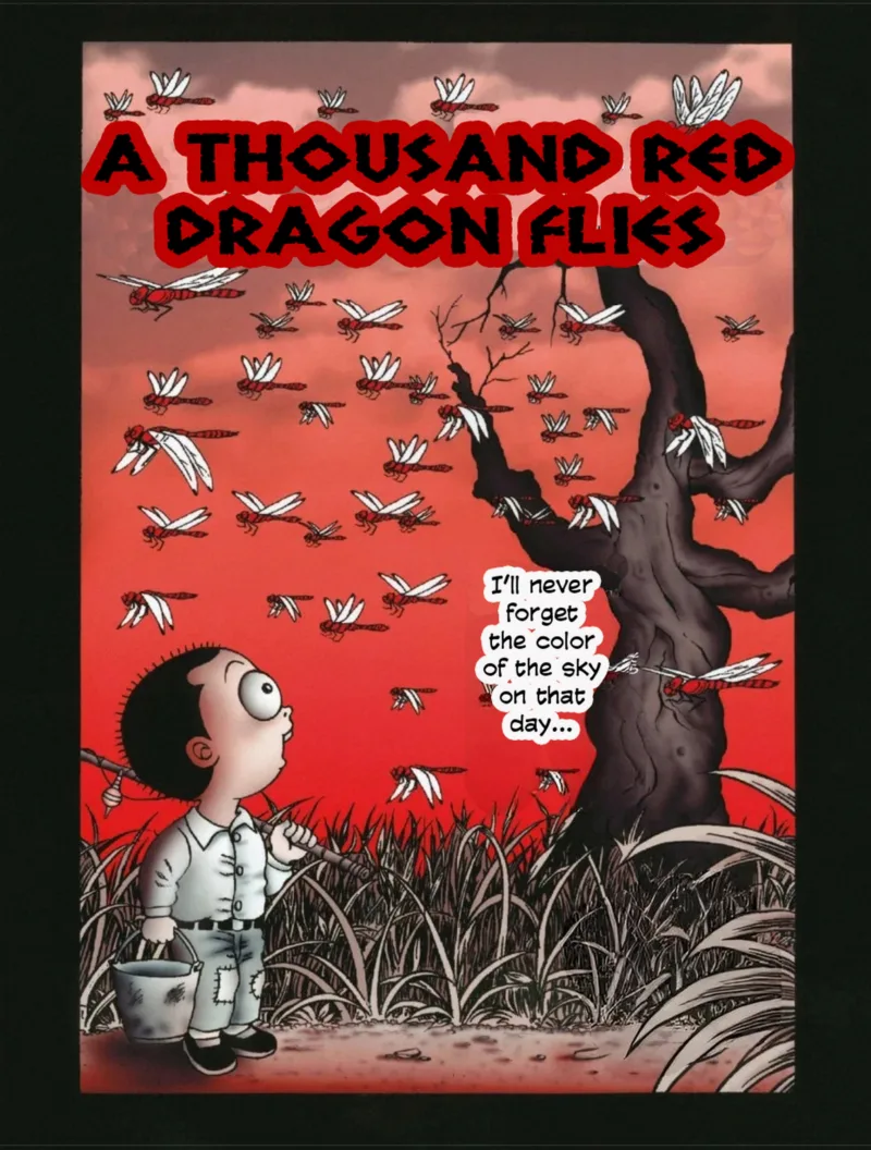 A Thousand Red Dragon Flies