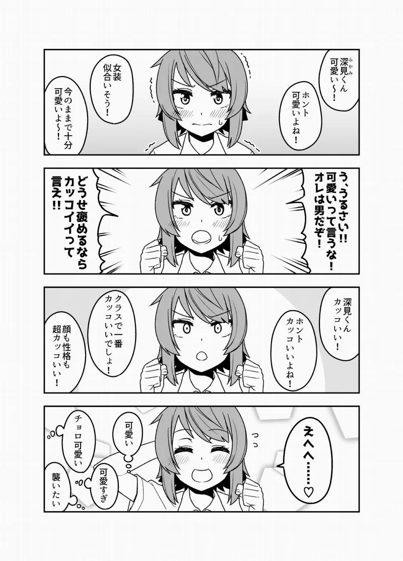Kawaii tte Iwaretakunai Otokonoko