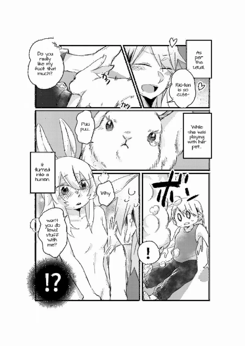 Anthropomorphized Bunny Love