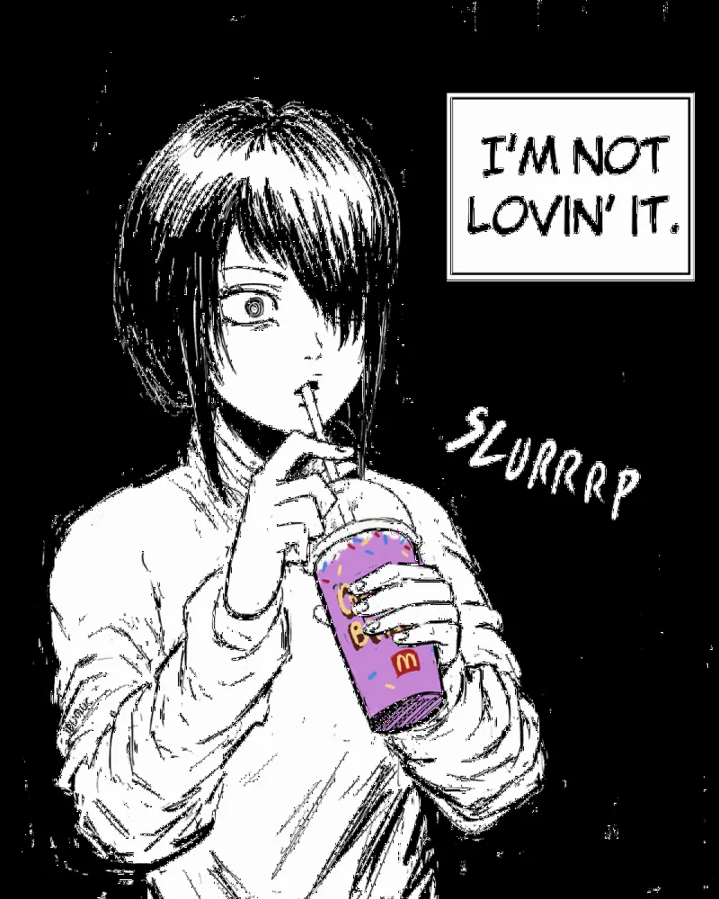 Chainsaw Man - Nayuta tries the Grimace Shake (Doujinshi)
