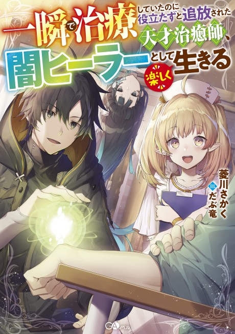 Isshun de Chiryou Shiteita no ni Yakutatazu to Tsuihou Sareta Tensai Chiyushi, Yami Healer Toshite Tanoshiku Ikiru (Novel)