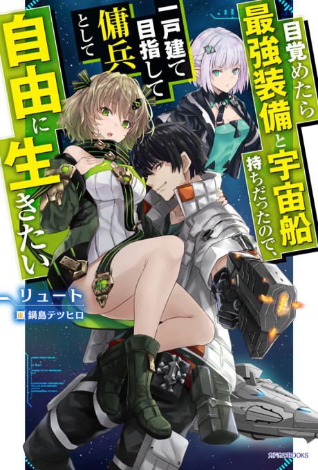 Mezametara Saikyou Soubi to Uchuusen-mochi datta node, Ikkodate Mezashite Youhei to shite Jiyuu ni Ikitai (Novel)