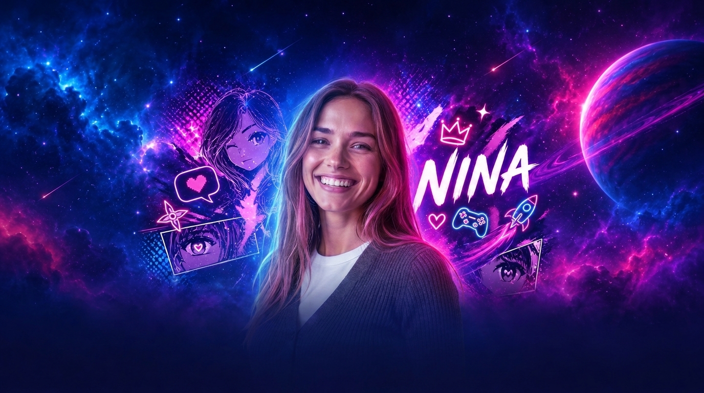 Banner do perfil de Nina