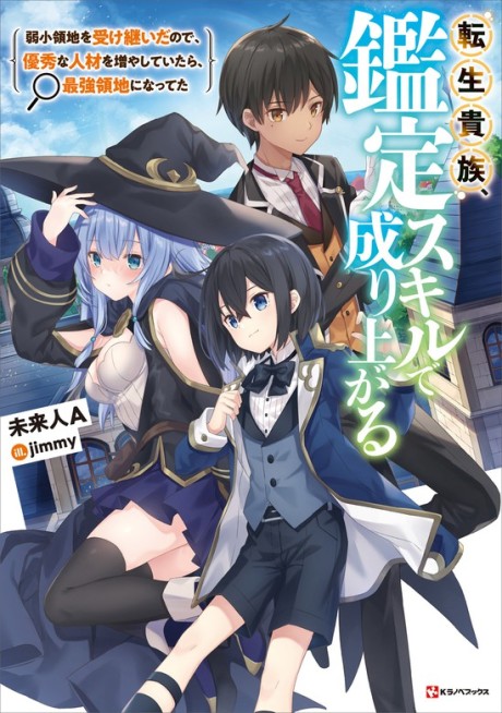Tensei Kizoku Kantei Skill de Nariagaru: Jakushou Ryouchi wo Uketsuidanode, Yuushuuna Jinzai wo Fuyashite Itara, Saikyou Ryouchi ni Natteta (Novel)
