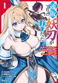 Tsuuhan de Katta Youtou ga Gachi Datta: Tameshigiri shitara Kuukan ga Sakete Isekai ni Tobasareta Ageku, Densetsu no Yuusha dato Kanchigai sarete Komatteimasu