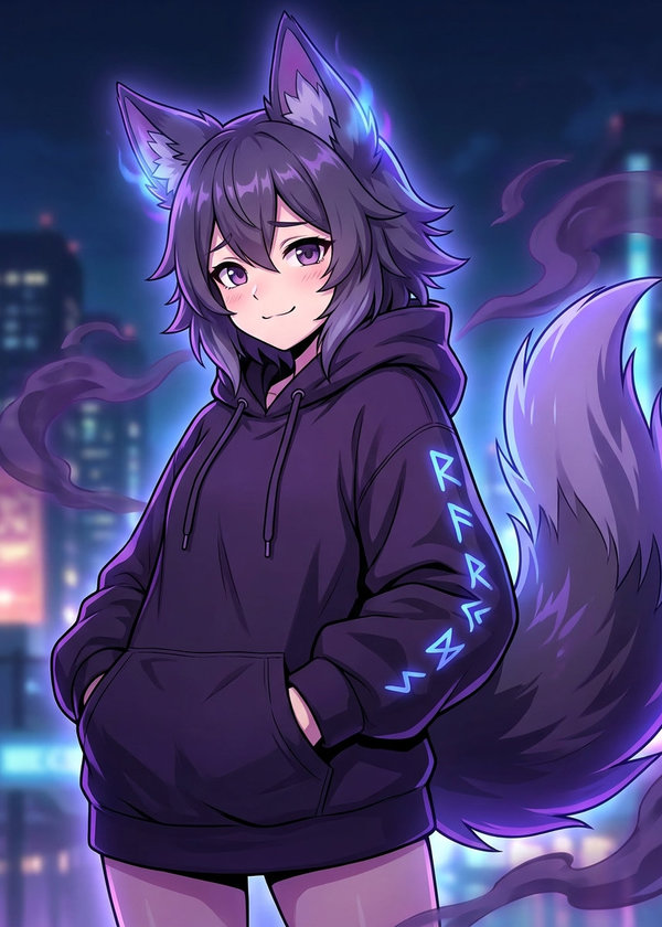 A Menina Lobo Adotada pela Cidade