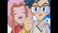 E04 - Biyomon Ganha Poder de Fogo