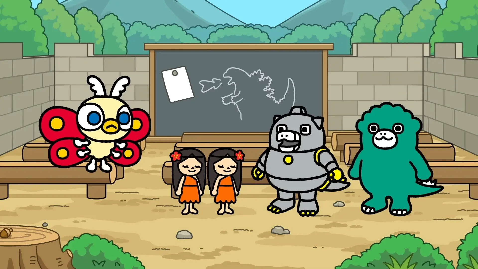 E03 - A Donzela Resplandecente, Chibi Mothra