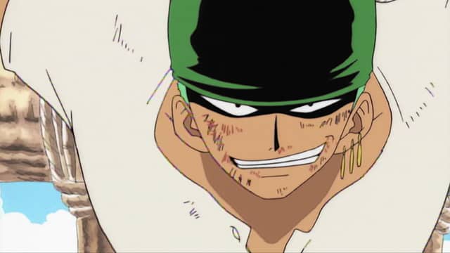 E02 - O Grande Espadachim! O Caçador de Piratas, Roronoa Zoro!