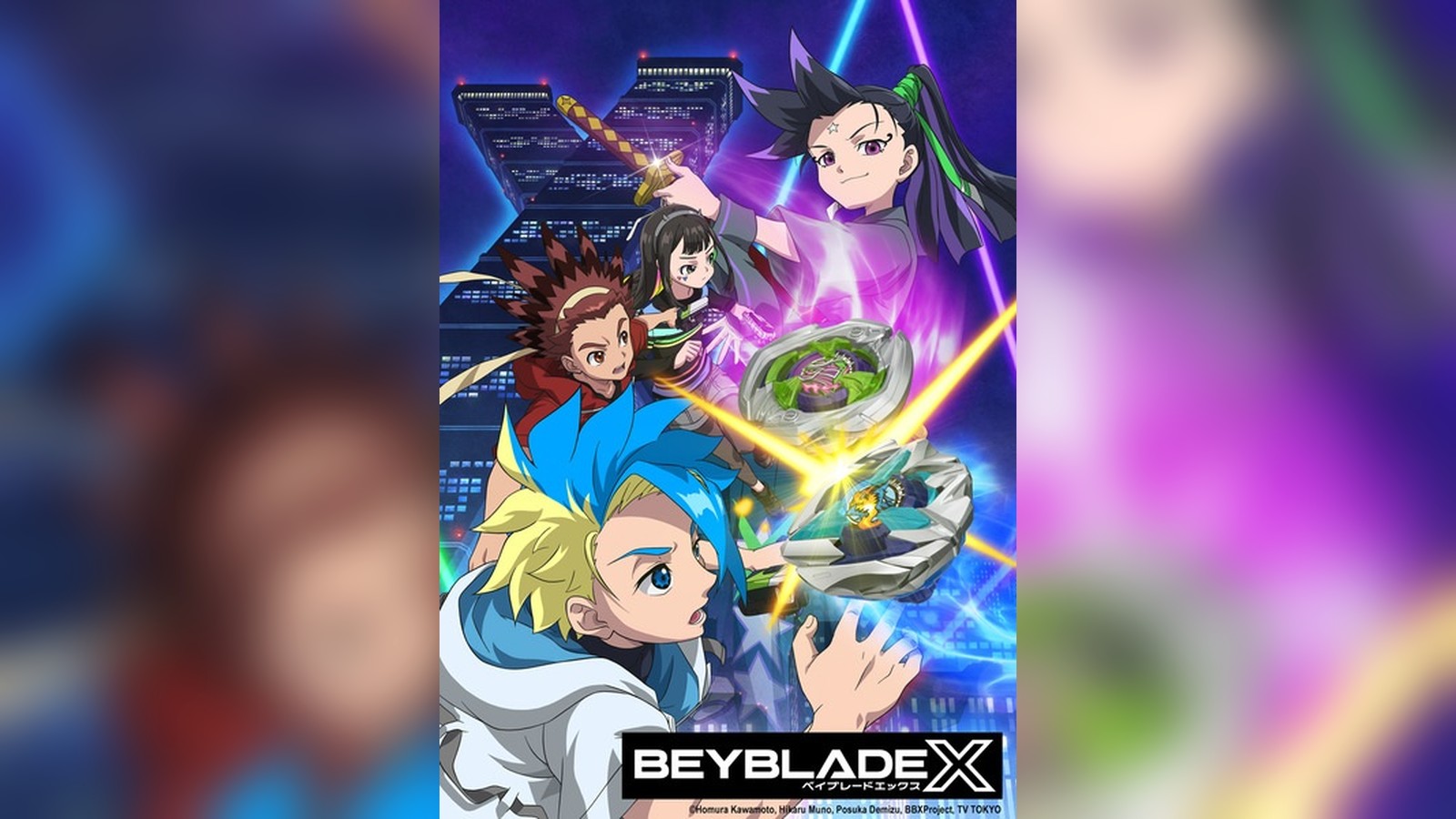 BEYBLADE X começa o arco Bey Kingdom em 9 de outubro, com &TEAM na abertura e BAND-MAID no encerramento