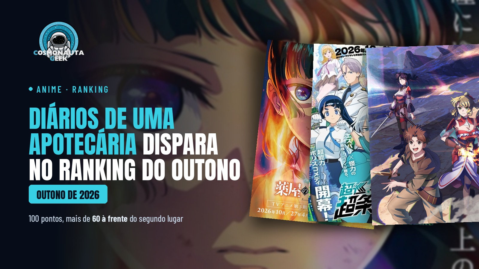 “Diários de uma Apotecária” dispara no ranking de gravações do outono