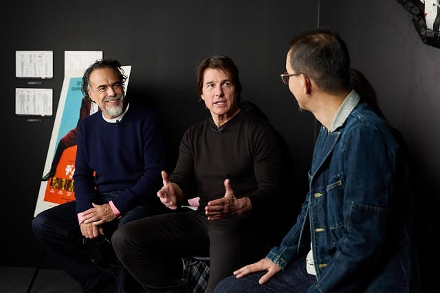 Iñárritu, Tom Cruise e Tadashi Hiramatsu